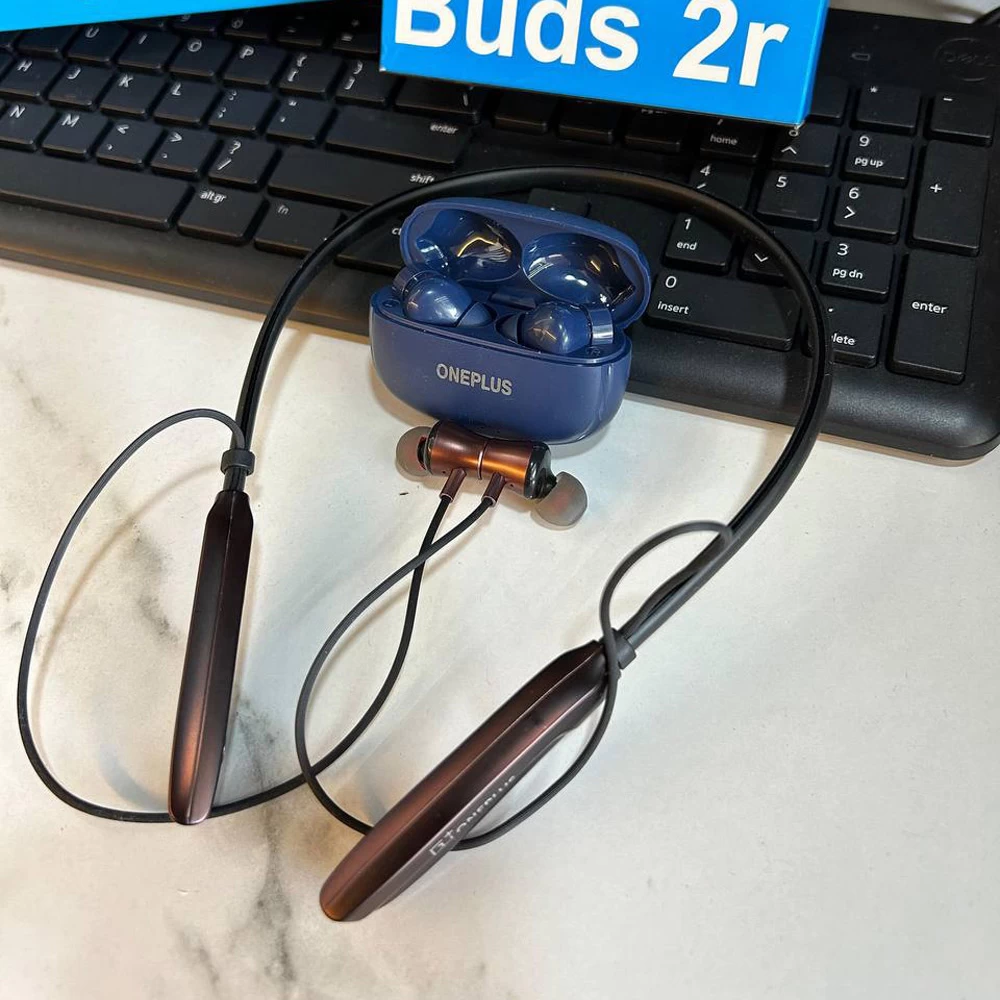 OnePlus Z2 + OnePlus Nord Wireless Combo | Magnetic Neckband & TWS | HD Calling